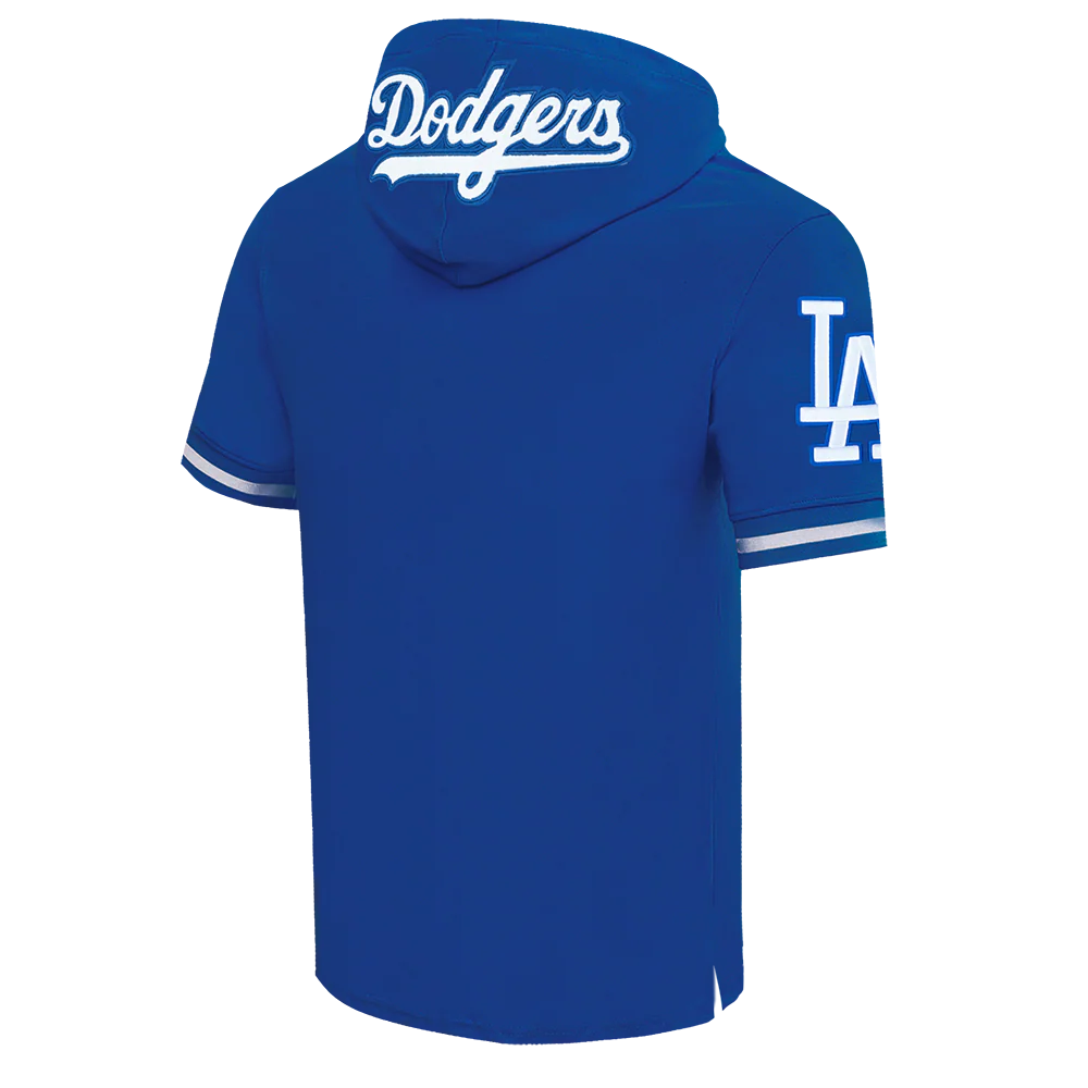 MLB LOS ANGELES DODGERS CLASSIC CHENILLE MEN'S SS PO HOODIE (DODGER BLUE) - Image 4