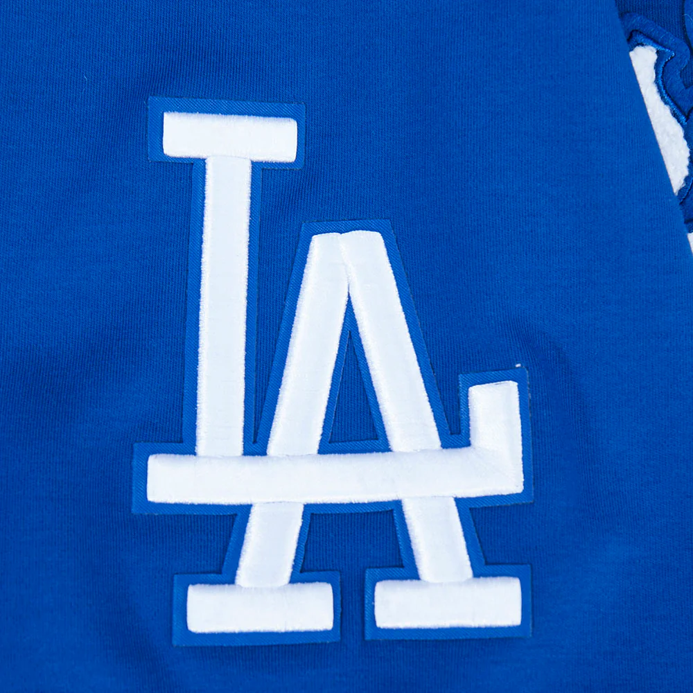MLB LOS ANGELES DODGERS CLASSIC CHENILLE MEN'S SS PO HOODIE (DODGER BLUE) - Image 7