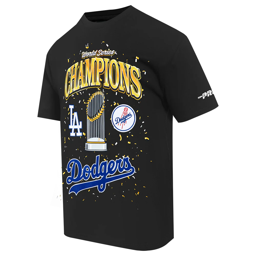 MLB LOS ANGELES DODGERS MLB WORLD SERIES 2025 MEN´S CJ DROP SHOULDER TOP (BLACK) - Image 2