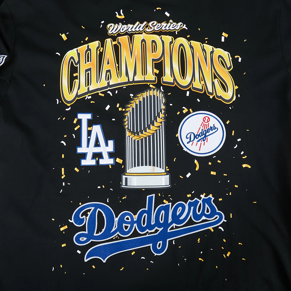 MLB LOS ANGELES DODGERS MLB WORLD SERIES 2025 MEN´S CJ DROP SHOULDER TOP (BLACK) - Image 5