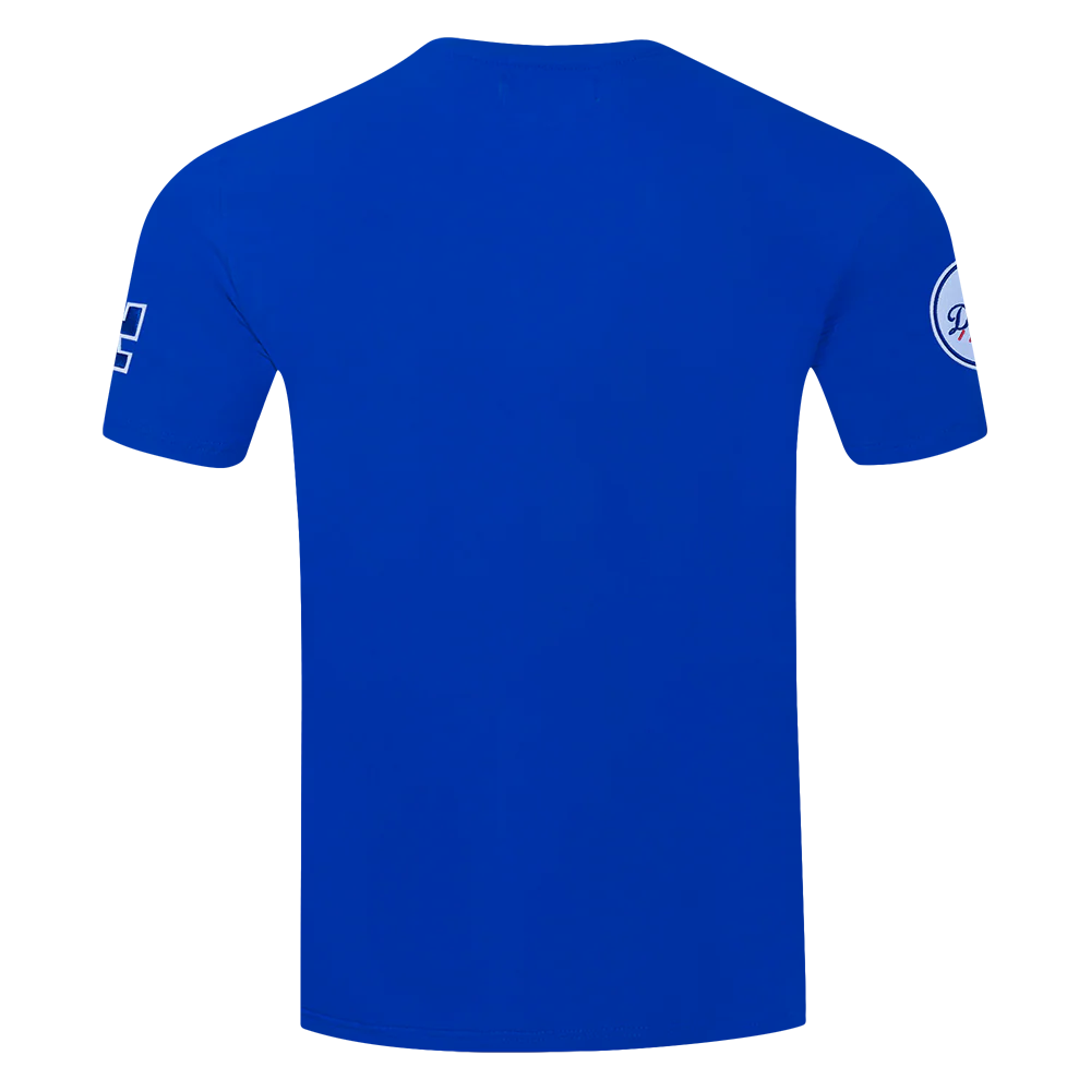 MLB LOS ANGELES DODGERS DIP DYE PRO TEAM MEN'S TOP (ROYAL BLUE) - Image 3