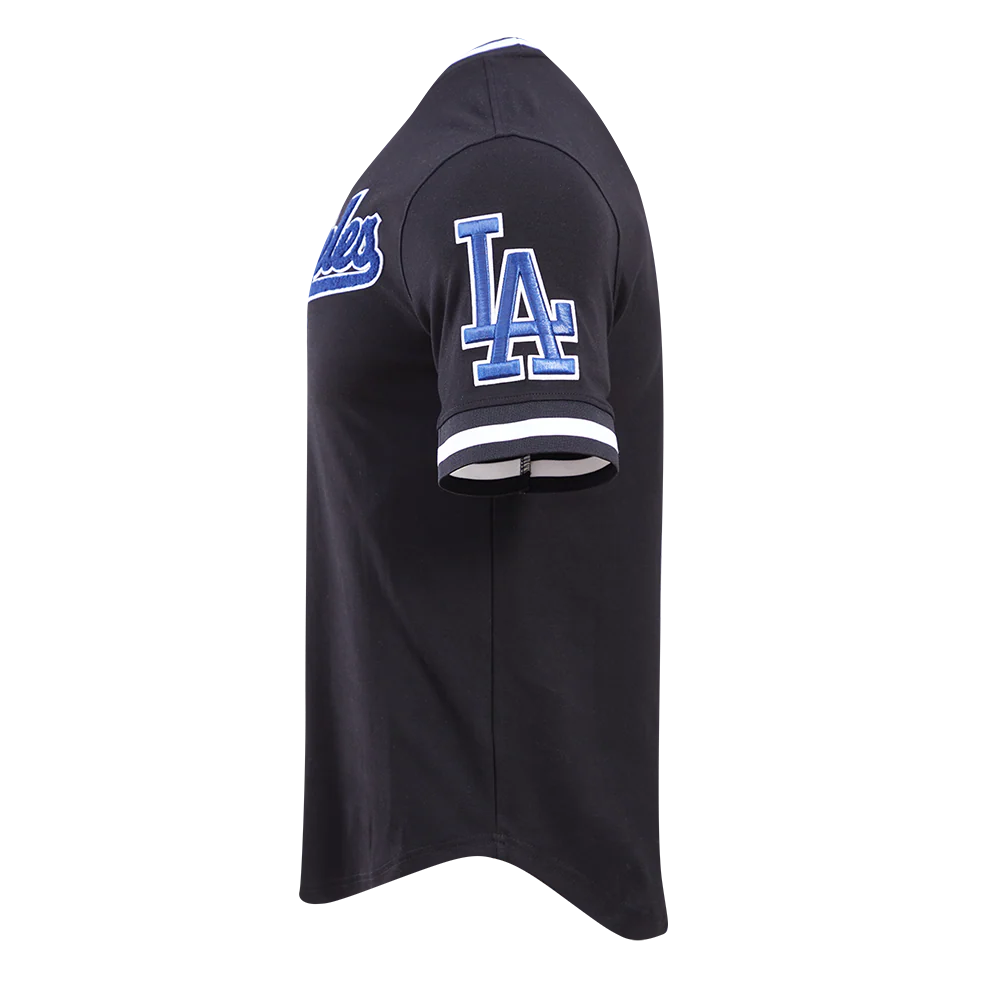 MLB LOS ANGELES DODGERS CLASSIC CHENILLE MEN'S S/S TEE (BLACK) - Image 7