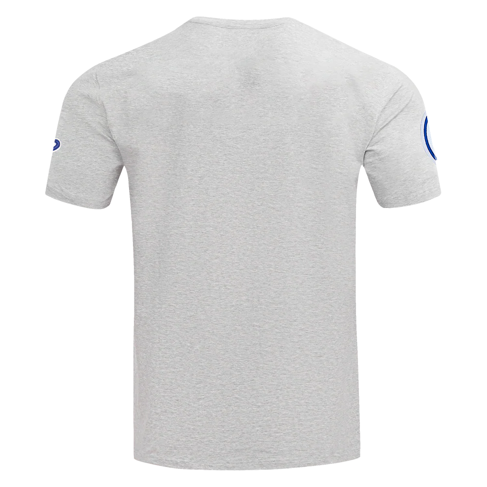 MLB LOS ANGELES DODGERS MASHUP MEN'S TOP (HEATHER GREY) - Image 3