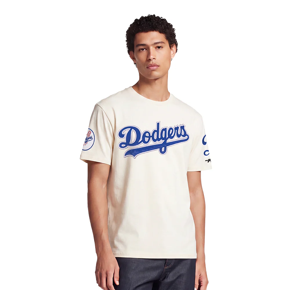 MLB LOS ANGELES DODGERS TACKLE TWILL TOP (EGGSHELL)