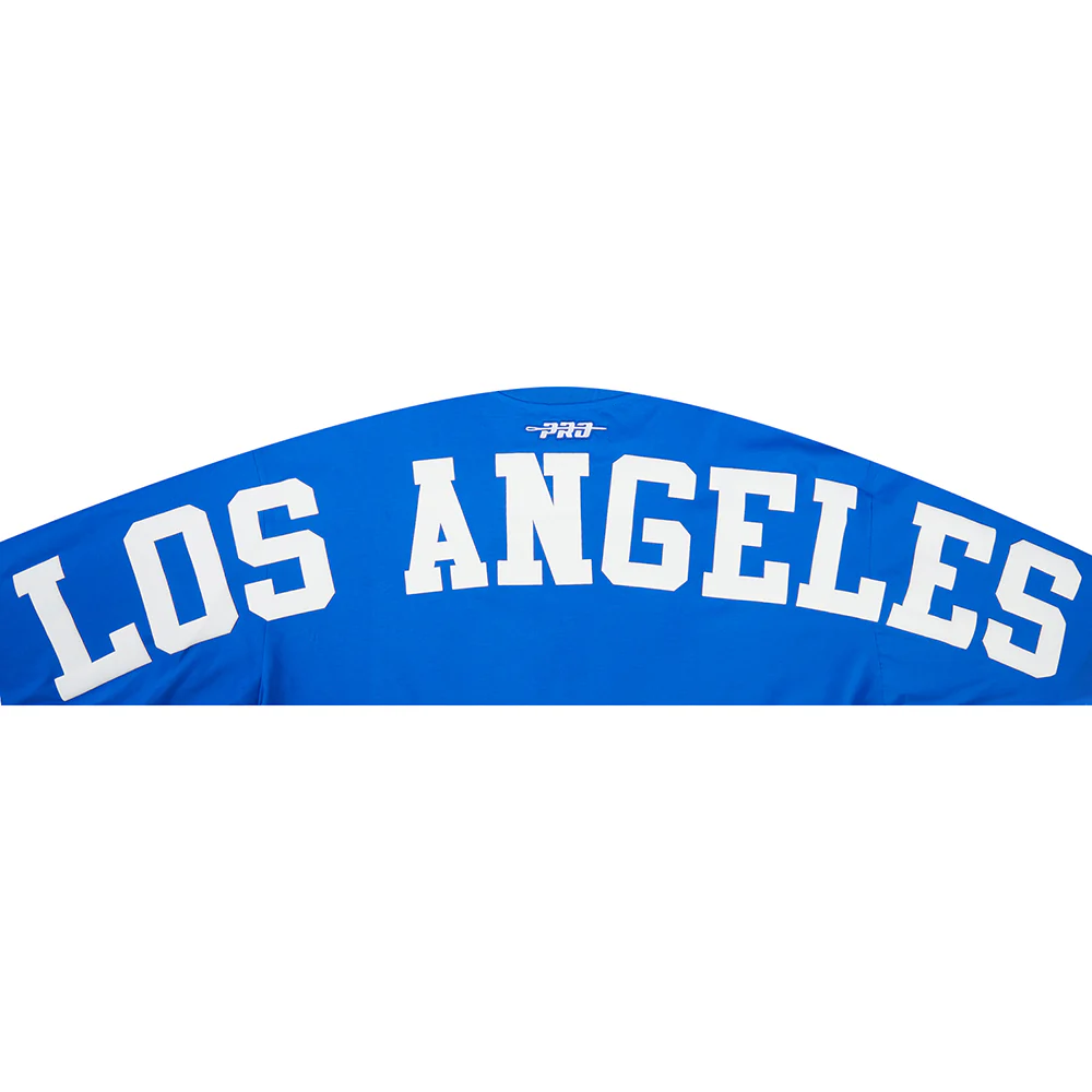 MLB LOS ANGELES DODGERS WINGSPAN MEN'S DROP SHOULDER LS TEE V2 (ROYAL BLUE) - Image 5