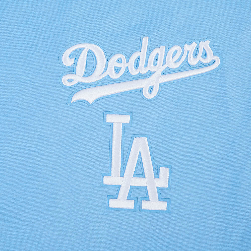 MLB LOS ANGELES DODGERS WINGSPAN MEN'S DROP SHOULDER LS TEE V2 (UNIVERSITY BLUE) - Image 5