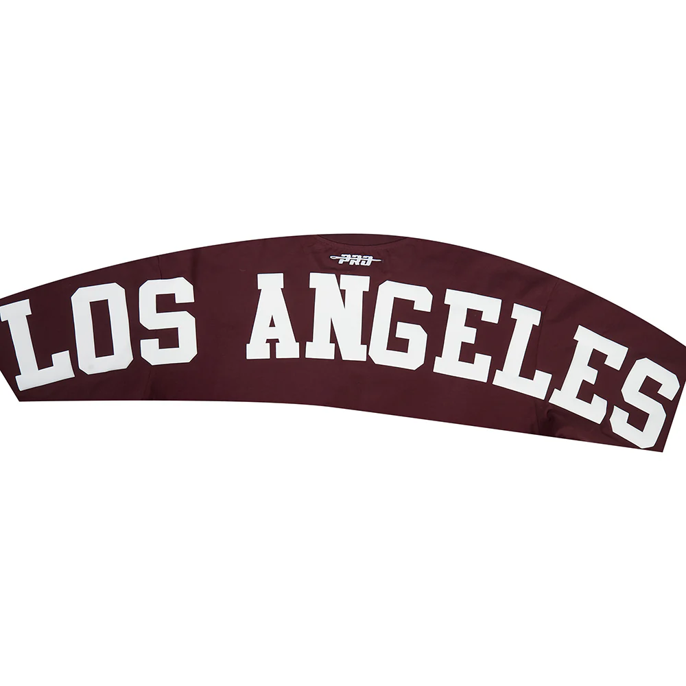 MLB LOS ANGELES DODGERS WINGSPAN MEN'S DROP SHOULDER LS TEE V2 (WINE) - Image 7