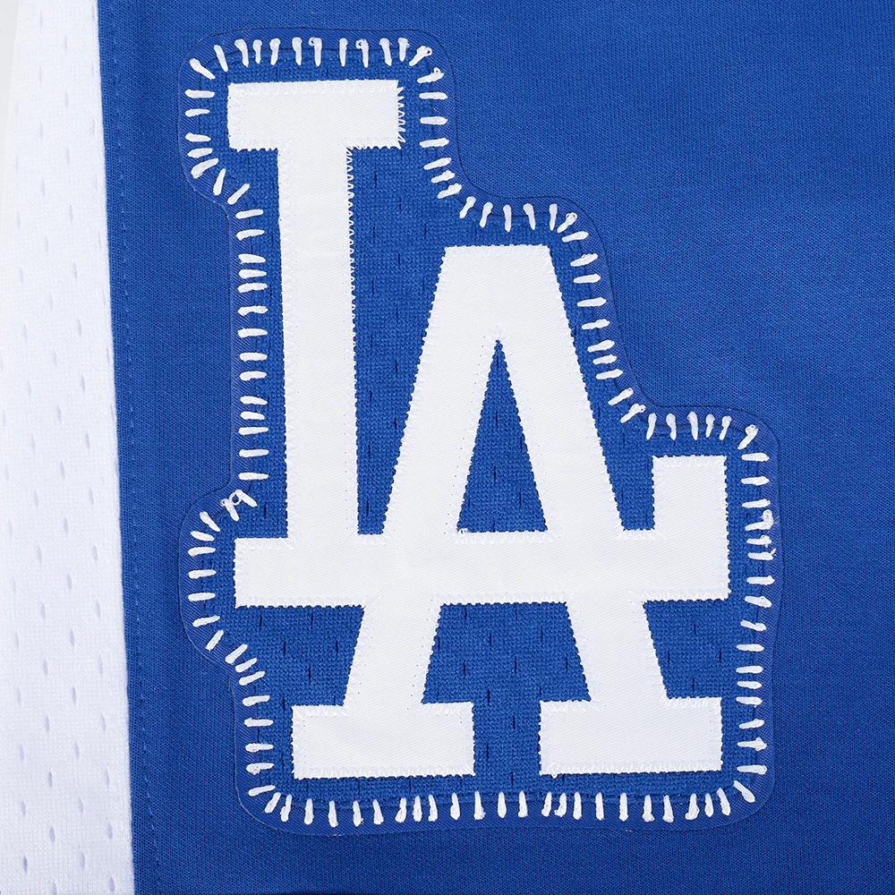 MLB LOS ANGELES DODGERS DIY PICK STITCH MEN'S DOUBLE KNIT 2.0 SHORT (DODGER BLUE) - Image 12