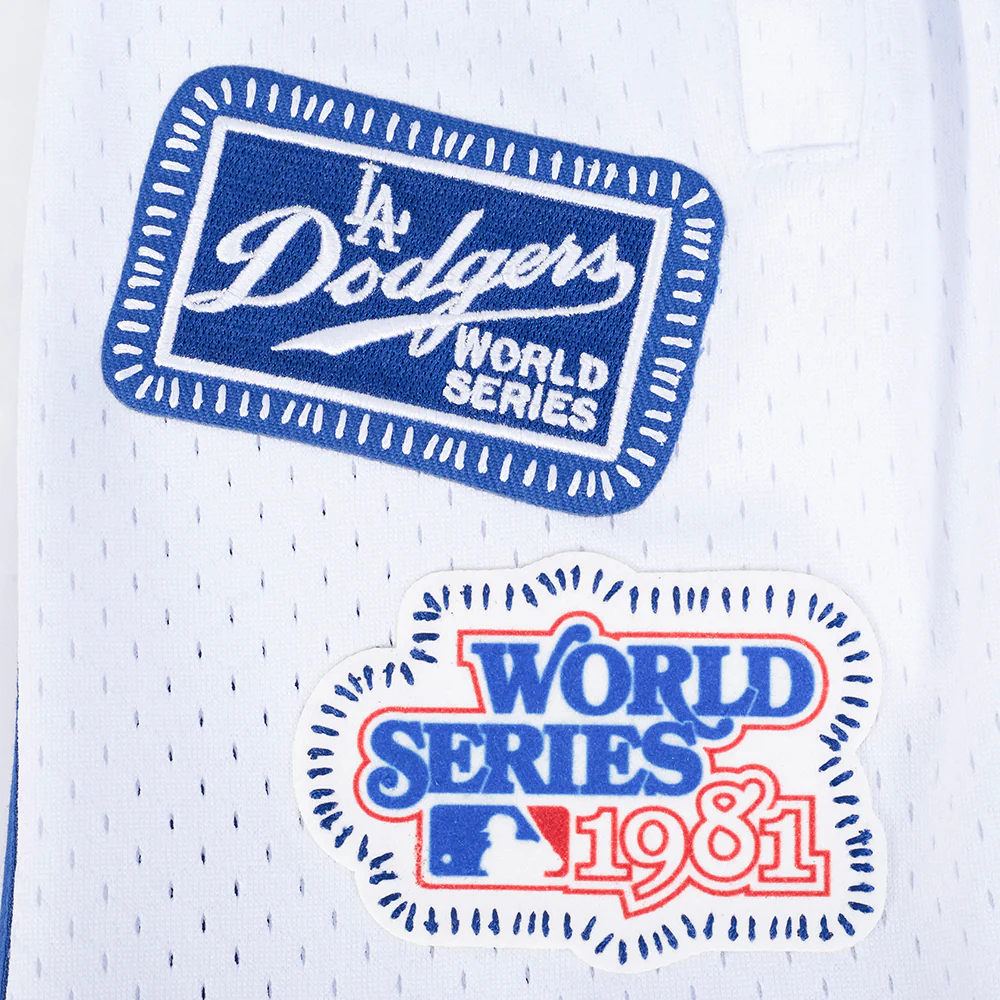 MLB LOS ANGELES DODGERS DIY PICK STITCH MEN'S DOUBLE KNIT 2.0 SHORT (DODGER BLUE) - Image 13