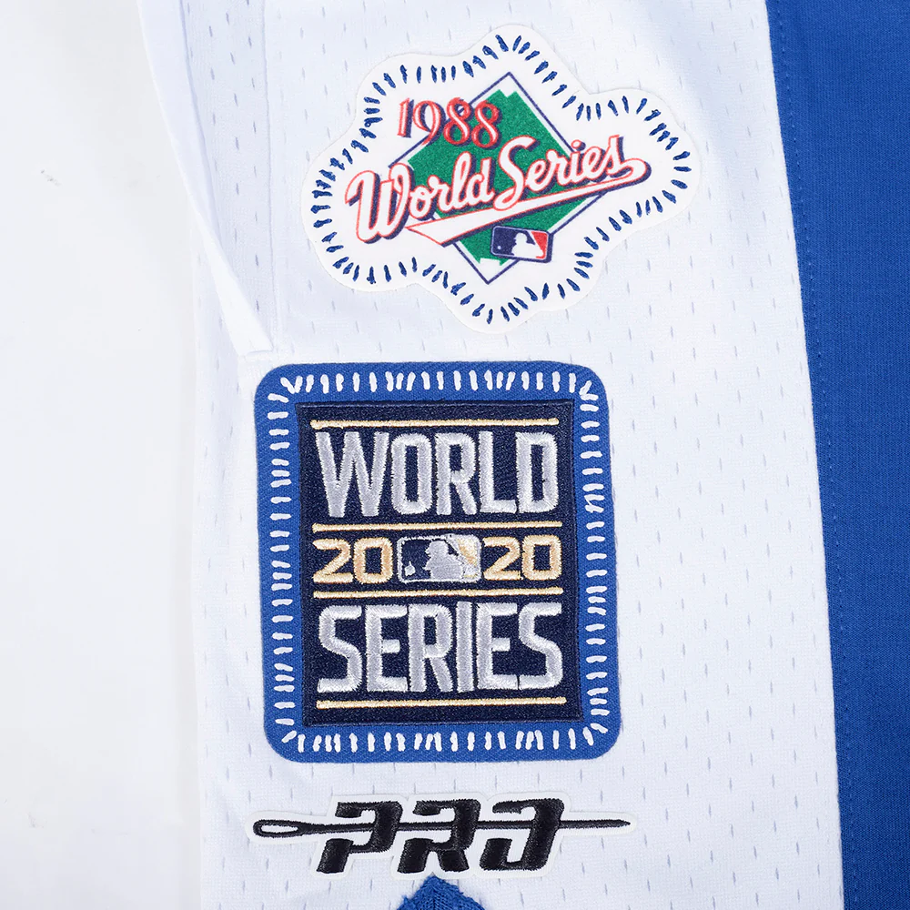 MLB LOS ANGELES DODGERS DIY PICK STITCH MEN'S DOUBLE KNIT 2.0 SHORT (DODGER BLUE) - Image 14