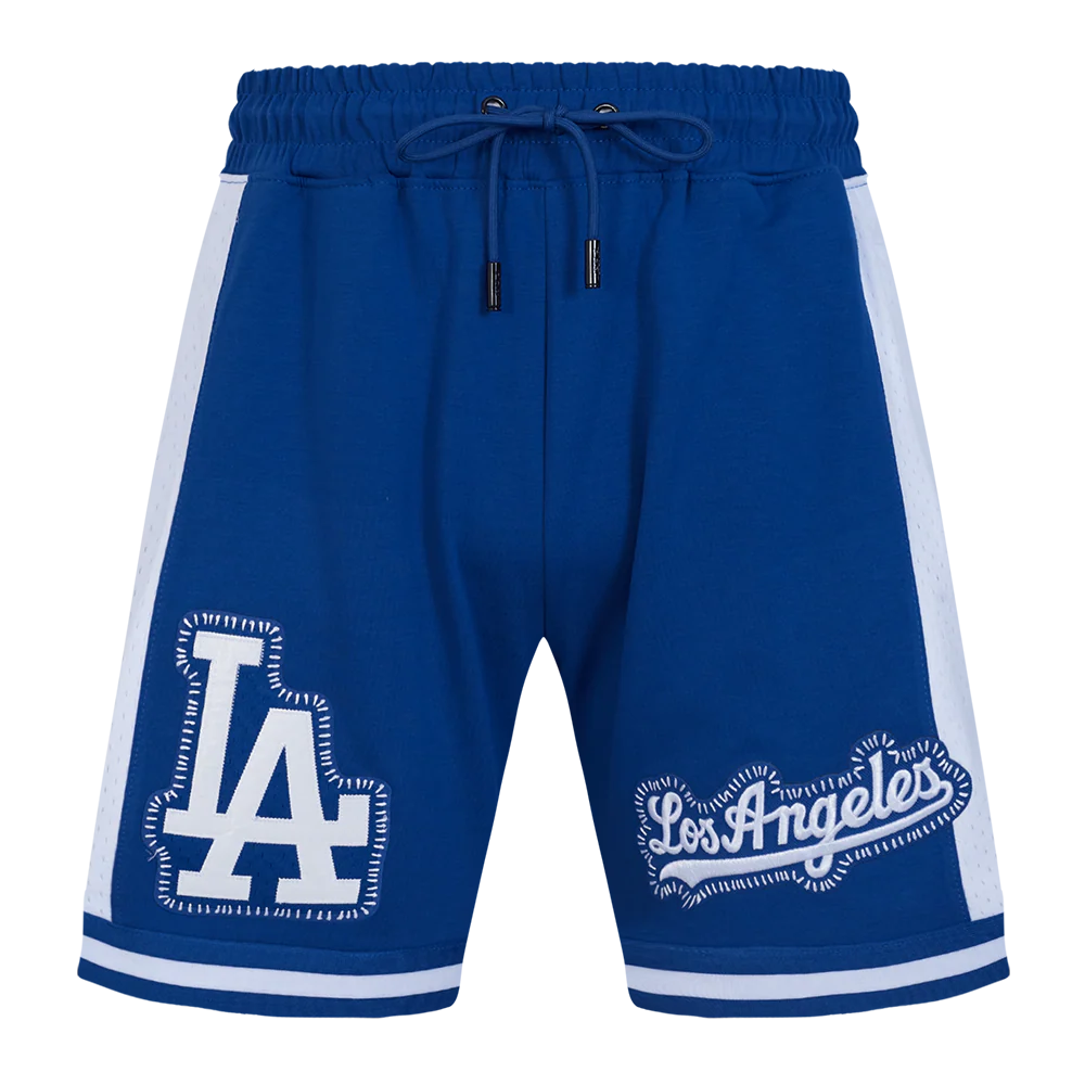 MLB LOS ANGELES DODGERS DIY PICK STITCH MEN'S DOUBLE KNIT 2.0 SHORT (DODGER BLUE) - Image 5