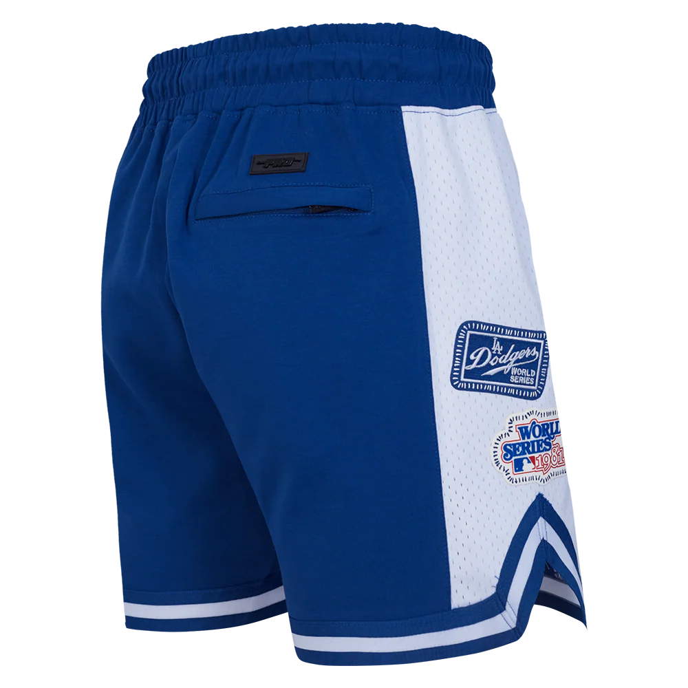 MLB LOS ANGELES DODGERS DIY PICK STITCH MEN'S DOUBLE KNIT 2.0 SHORT (DODGER BLUE) - Image 9