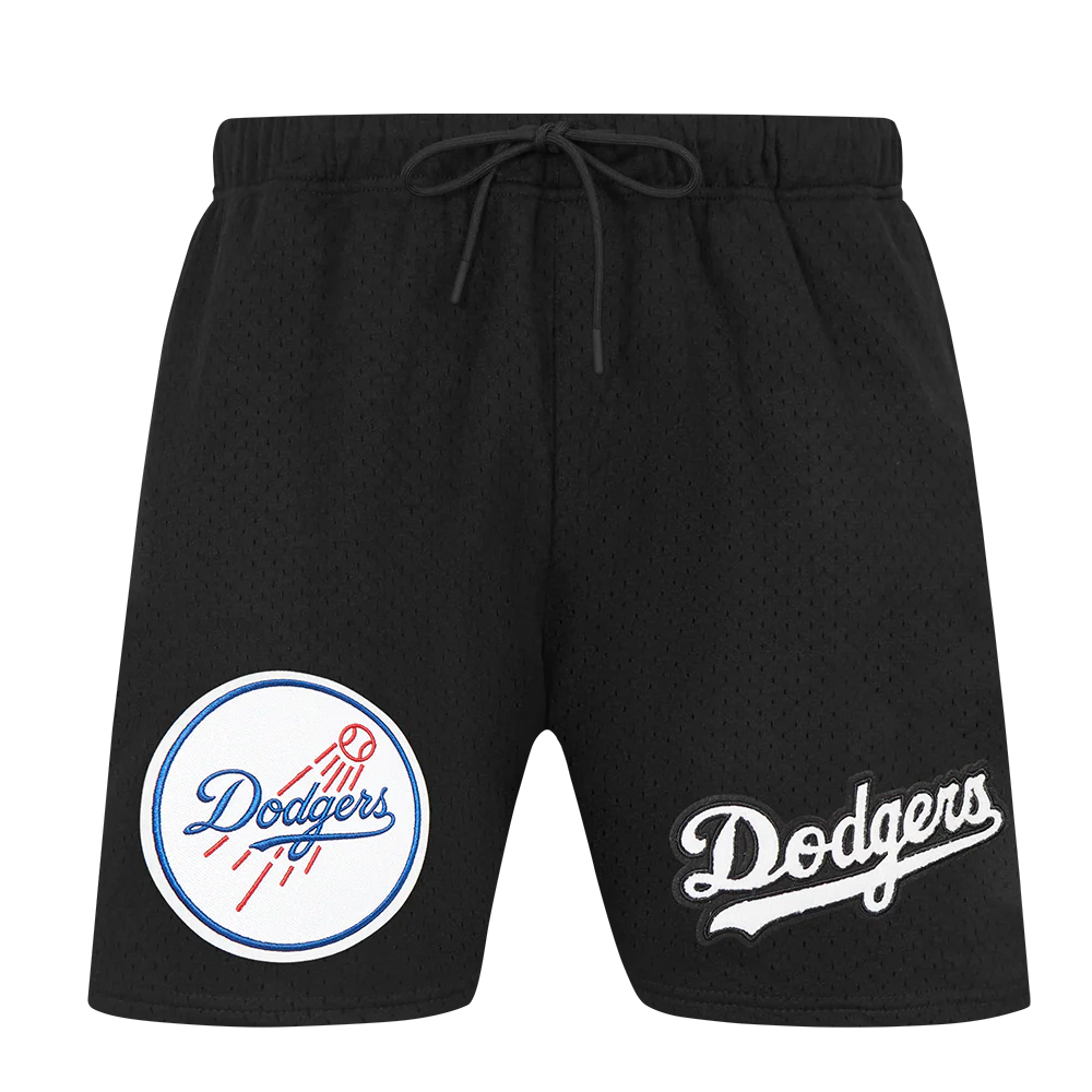 MLB LOS ANGELES DODGERS SOUVENIR MEN'S MESH SHORT (BLACK) - Image 2