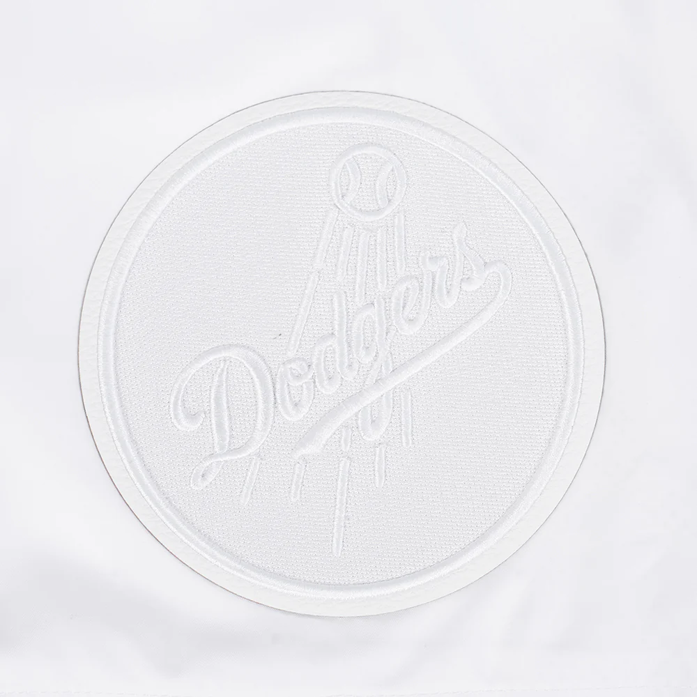 MLB LOS ANGELES DODGERS WHITE OUT MEN'S WOVEN SHORT (WHITE) - Image 6
