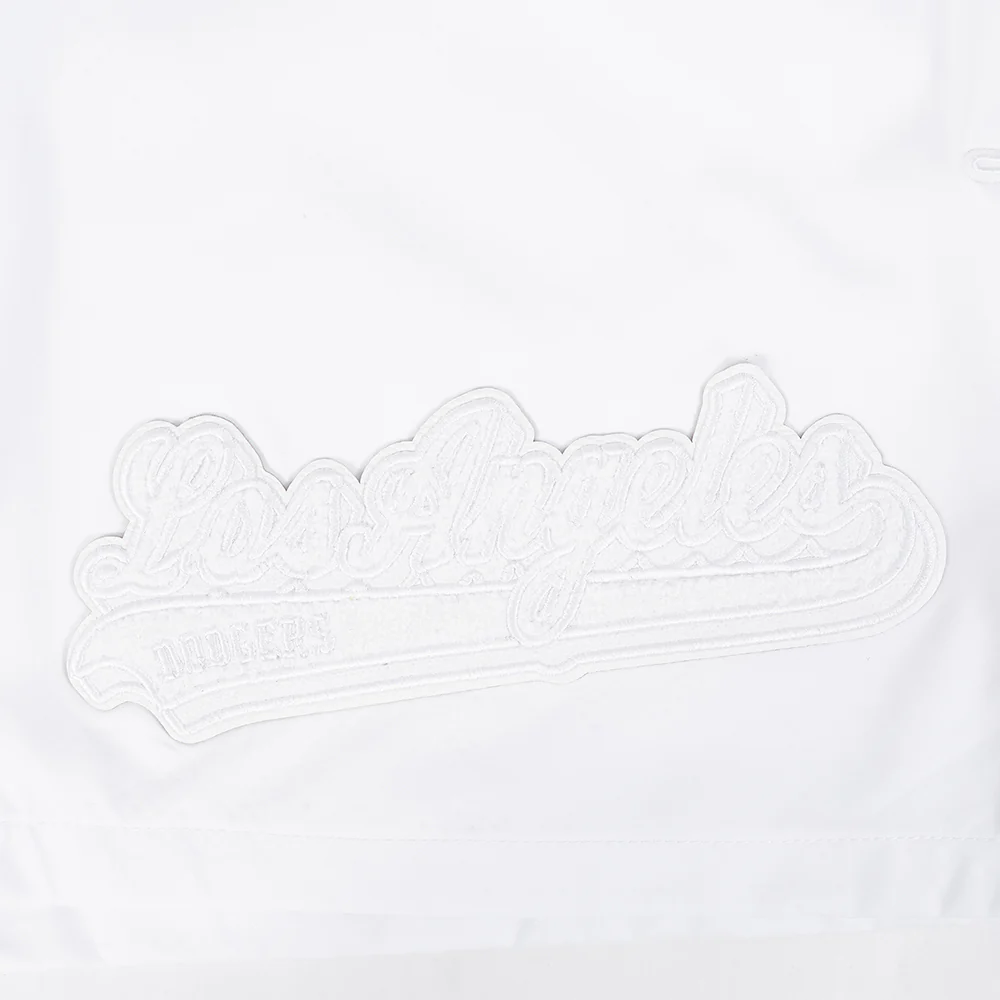 MLB LOS ANGELES DODGERS WHITE OUT MEN'S WOVEN SHORT (WHITE) - Image 7