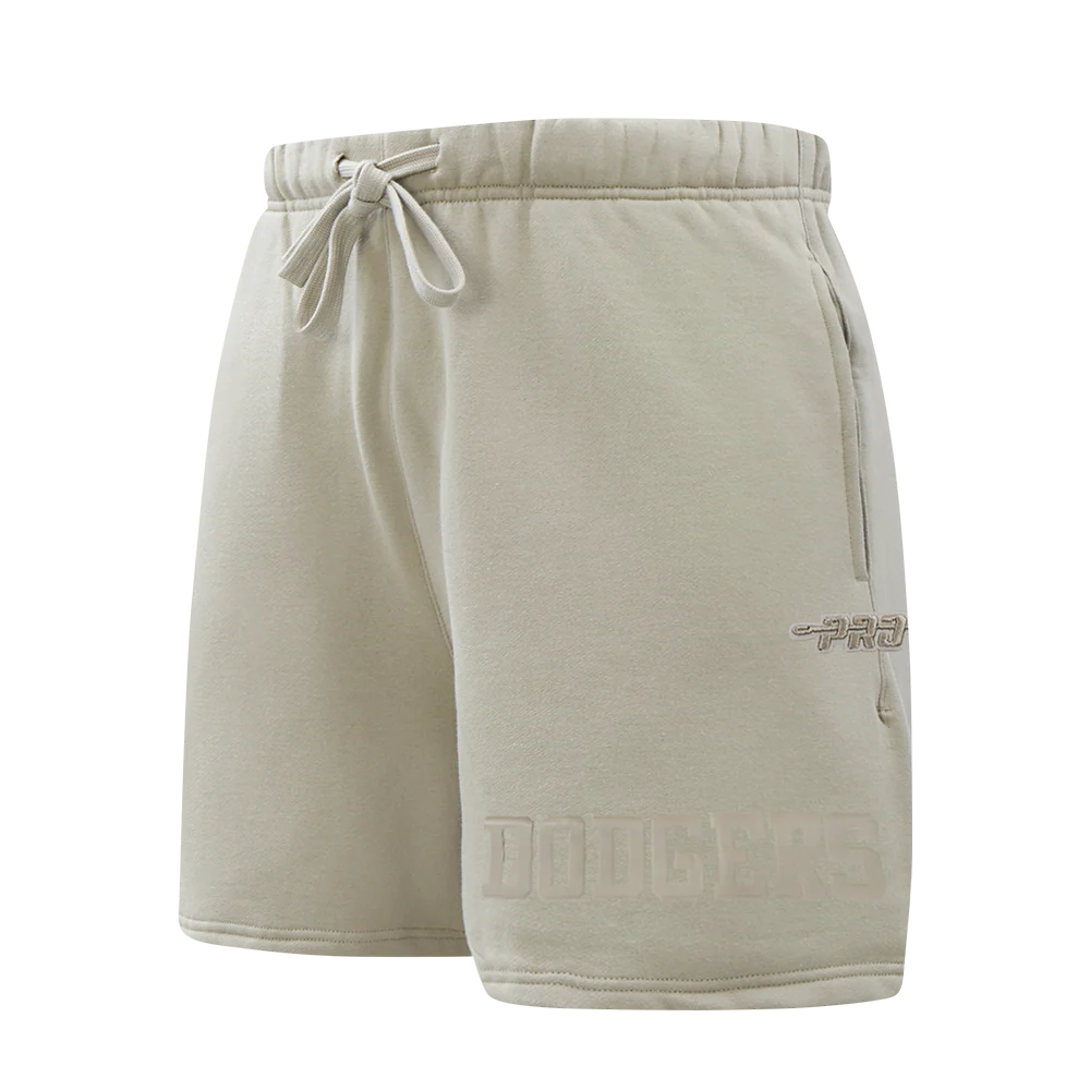 MLB LOS ANGELES DODGERS WINGSPAN MEN'S FLC SHORT (TAUPE) - Image 4