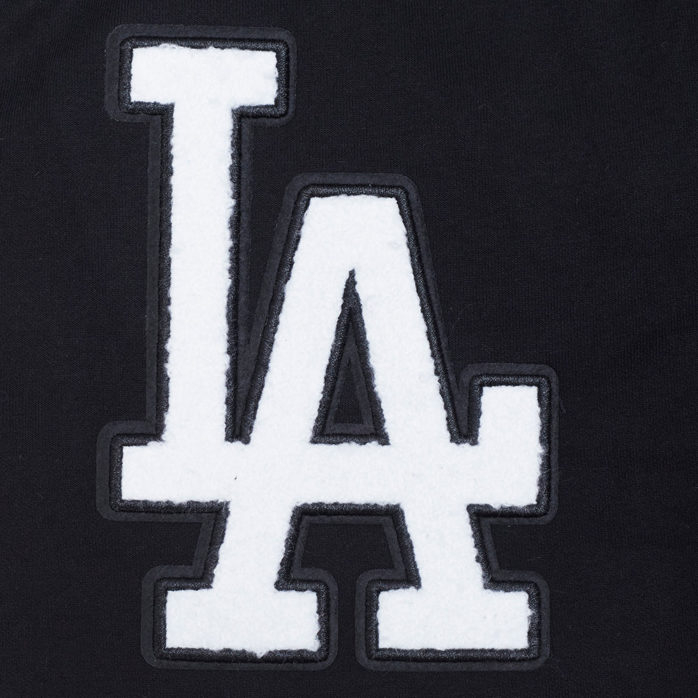 MLB LOS ANGELES DODGERS CLASSIC CHENILLE MEN'S PRO DK SHORT (BLACK) - Image 8