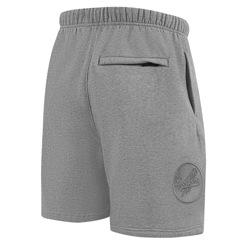 MLB LOS ANGELES DODGERS NEUTRAL MEN'S SHORT (DARK HEATHER GRAY) - Image 4