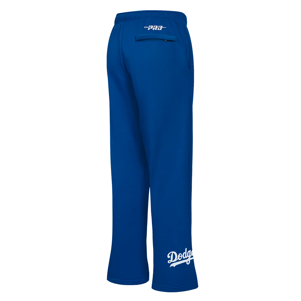 MLB LOS ANGELES DODGERS WINGSPAN MEN'S FLEECE STRAIGHT LEG SWEATPANT (DODGER BLUE) - Image 6