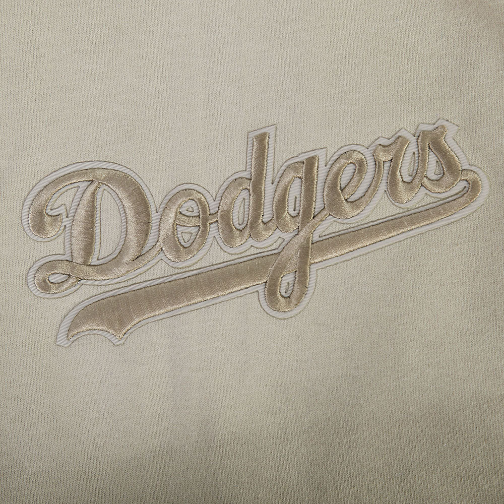 MLB LOS ANGELES DODGERS WINGSPAN MEN'S FLEECE STRAIGHT LEG SWEATPANT (TAUPE) - Image 7