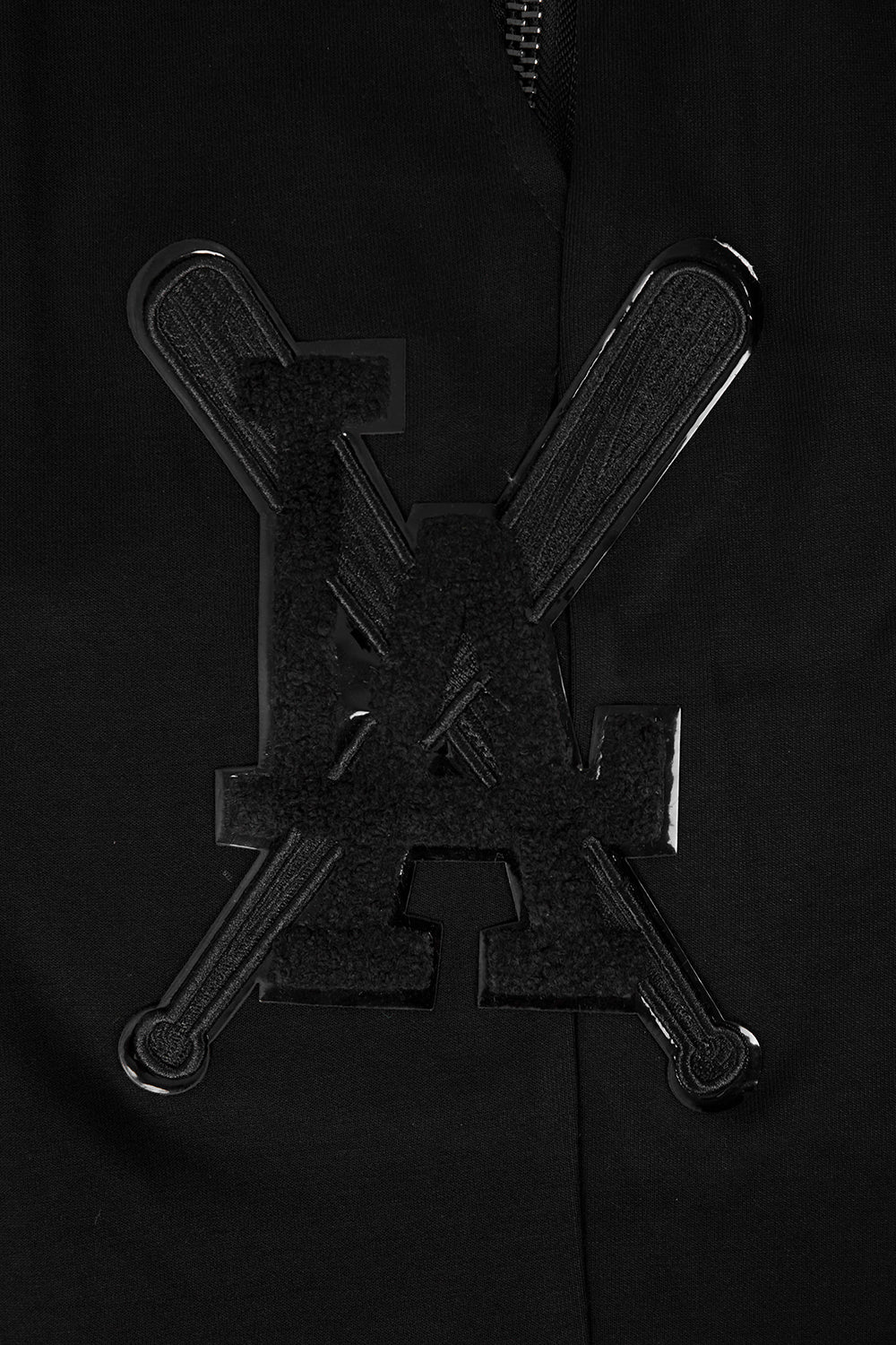 MLB LOS ANGELES DODGERS TRIPLE BLACK LOGO MEN'S JOGGER (BLACK) - Image 5
