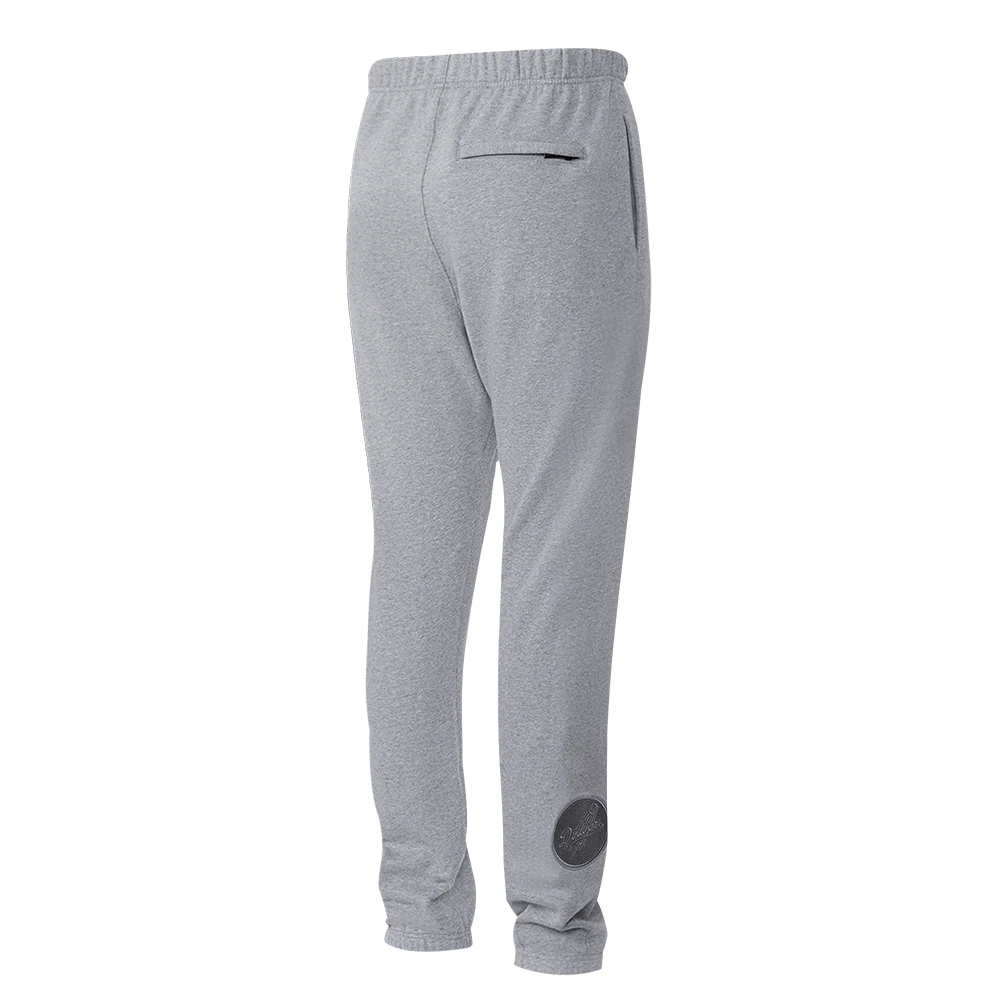 MLB LOS ANGELES DODGERS NEUTRAL MEN'S SWEATPANT (DARK HEATHER GRAY) - Image 3