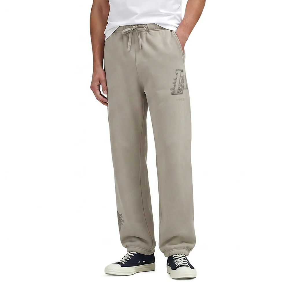 MLB LOS ANGELES DODGERS NEUTRAL FLEECE SWEATPANT (TAUPE)
