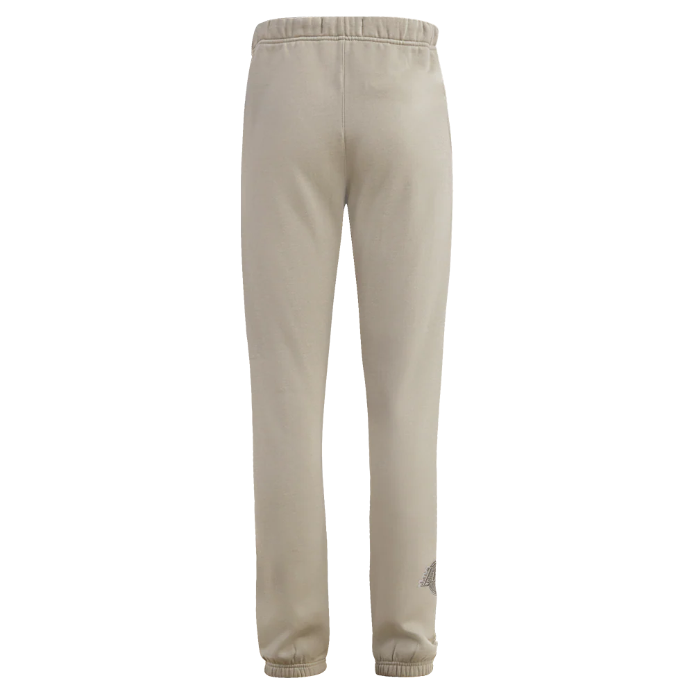 MLB LOS ANGELES DODGERS NEUTRAL FLEECE SWEATPANT (TAUPE) - Image 7