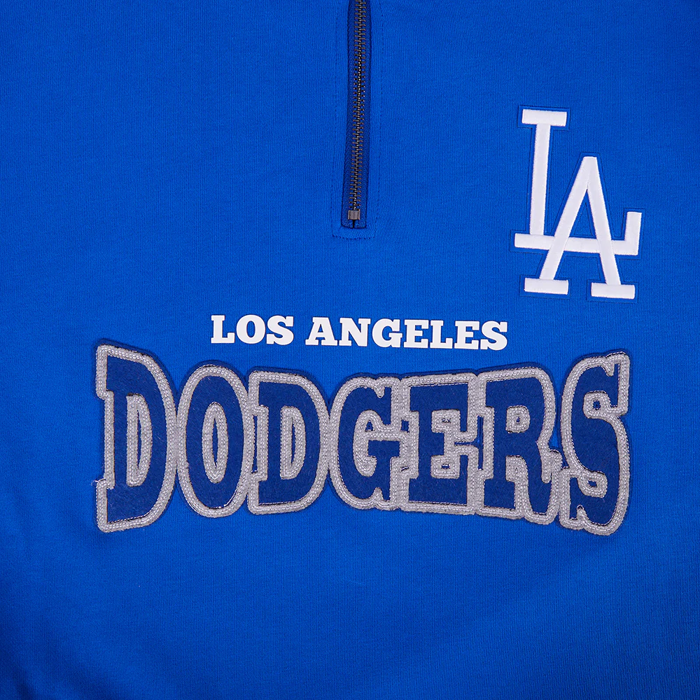 MLB LOS ANGELES DODGERS DAY ONE MEN'S SWEATERS (ROYAL BLUE) - Image 5