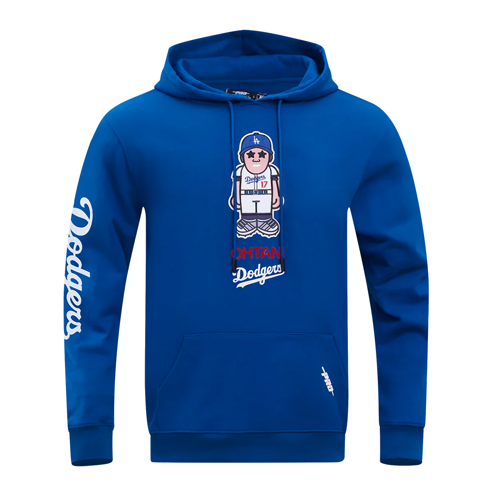 MLB LOS ANGELES DODGERS SHOHEI OHTANI #17 AVATAR MEN'S FLC PO HOODIE (DODGER BLUE)