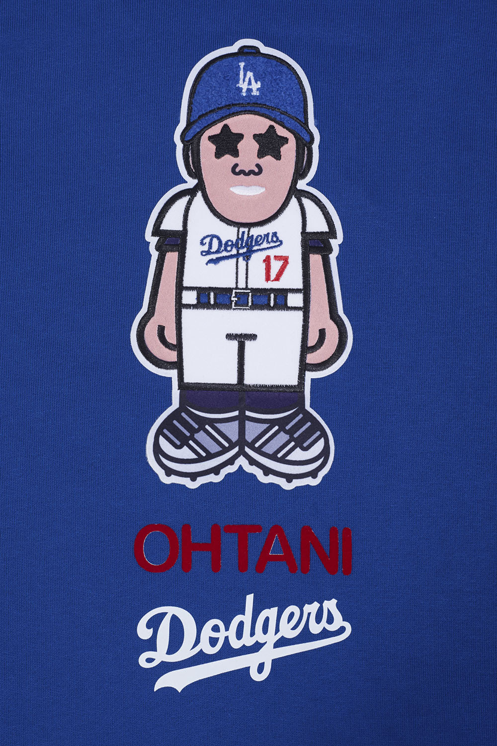 MLB LOS ANGELES DODGERS SHOHEI OHTANI #17 AVATAR MEN'S FLC PO HOODIE (DODGER BLUE) - Image 6