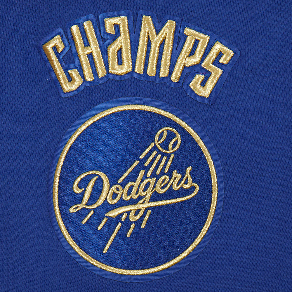 MLB LOS ANGELES DODGERS WORLD SERIES MEN'S PULL OVER HOODIE (DODGER BLUE) - Image 7