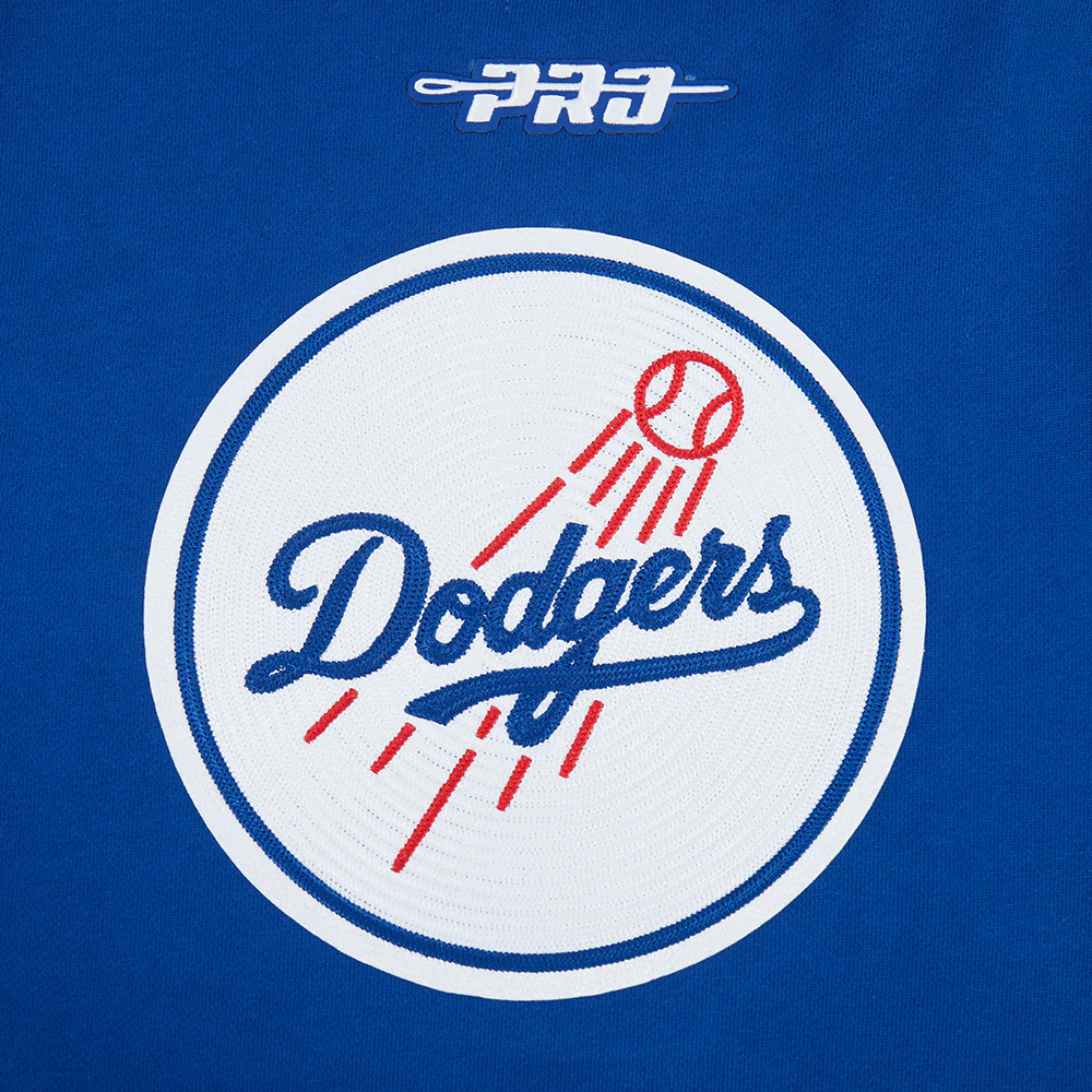 MLB LOS ANGELES DODGERS CITY ARCH MEN'S FLC CREWNECK (DODGER BLUE) - Image 8