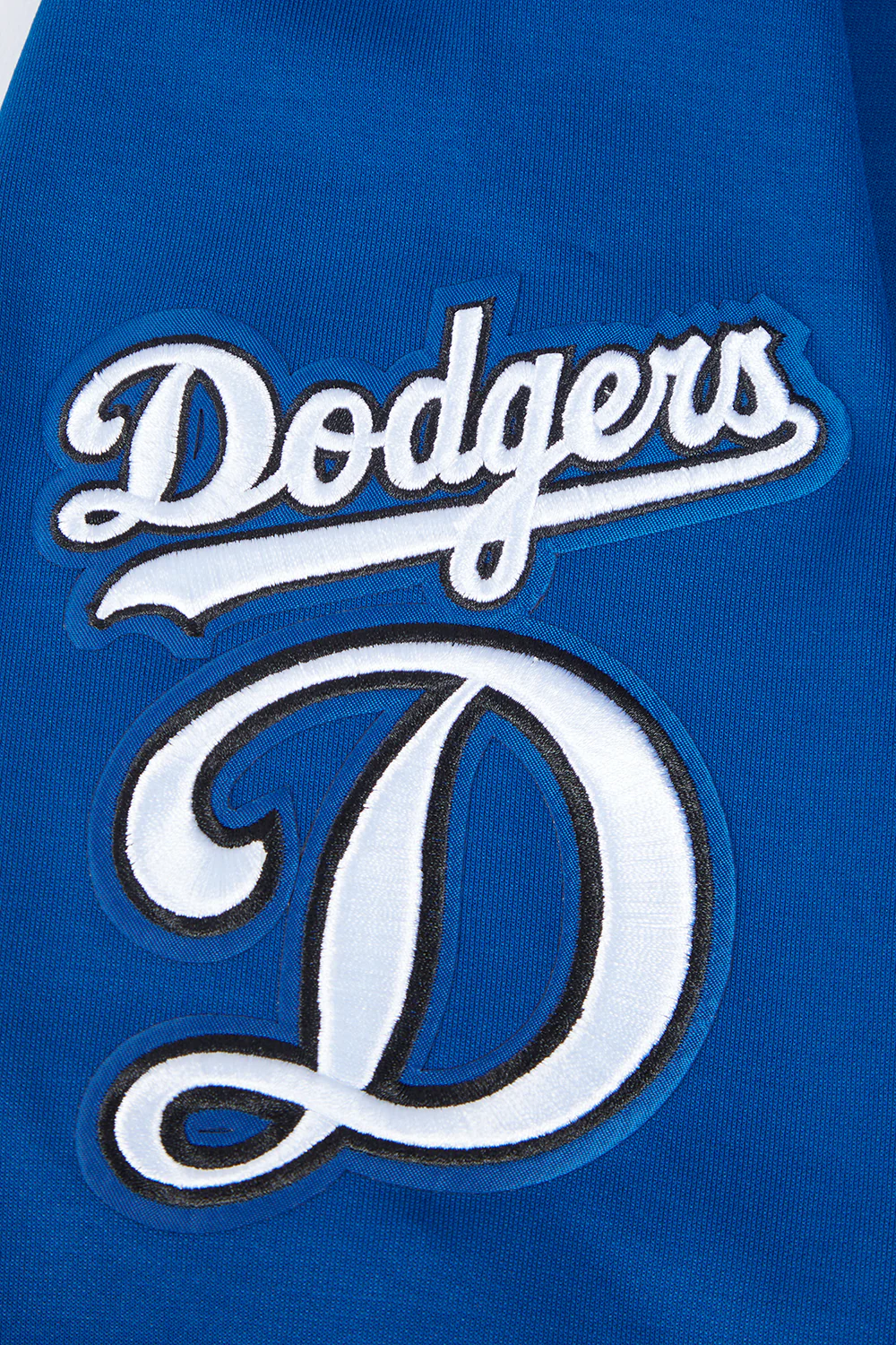 MLB LOS ANGELES DODGERS CLASSIC CHENILLE MEN'S PULLOVER HOODIE (DOGERS BLUE) - Image 6
