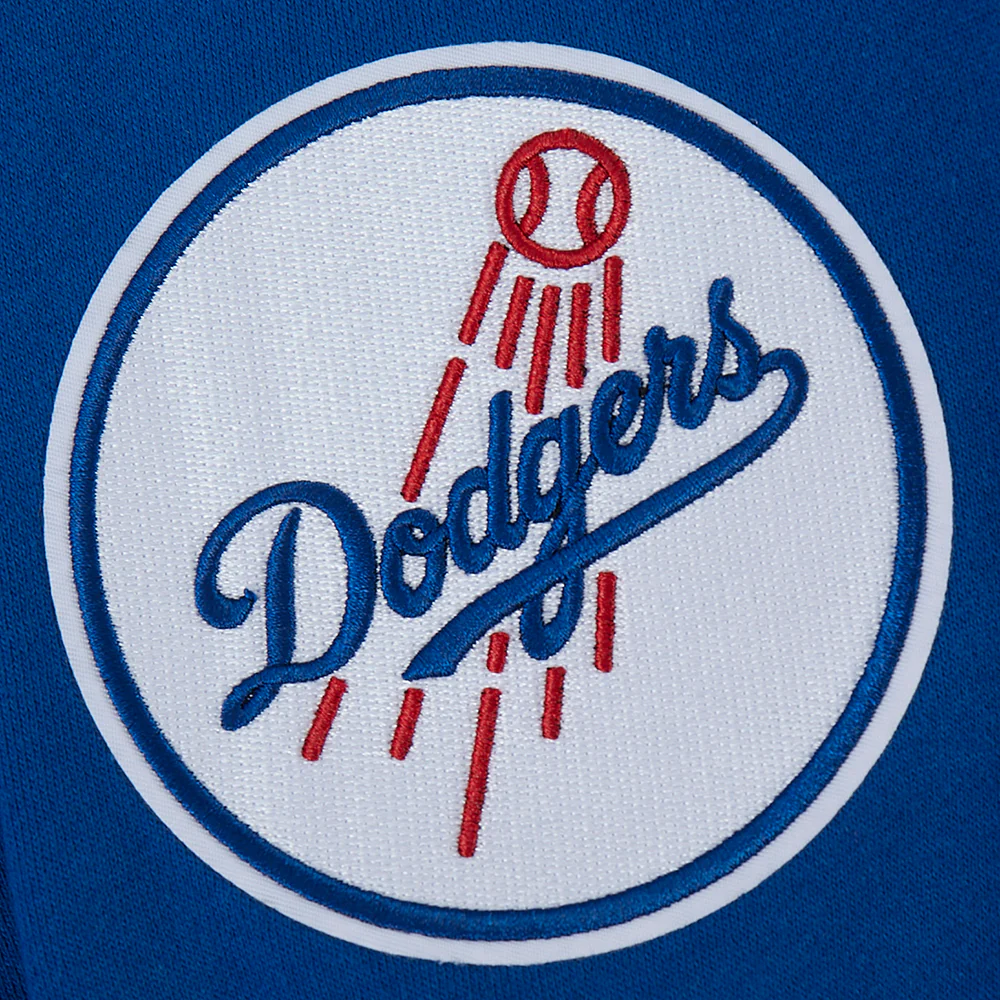 MLB LOS ANGELES DODGERS WINGSPAN MEN'S DROP SHOULDER FLC CREWNECK (DODGER BLUE) - Image 6