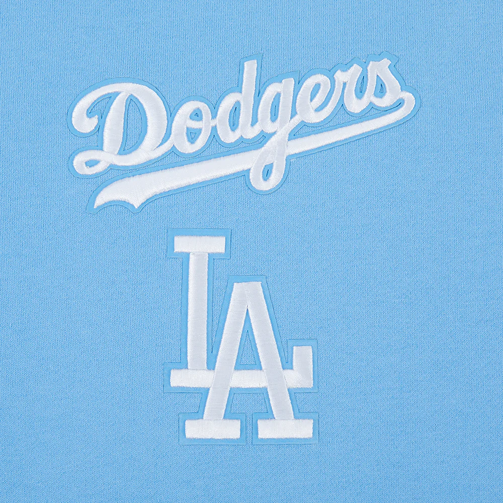 MLB LOS ANGELES DODGERS WINGSPAN MEN'S DROP SHOULDER FLC CREWNECK (UNIVERSITY BLUE) - Image 7