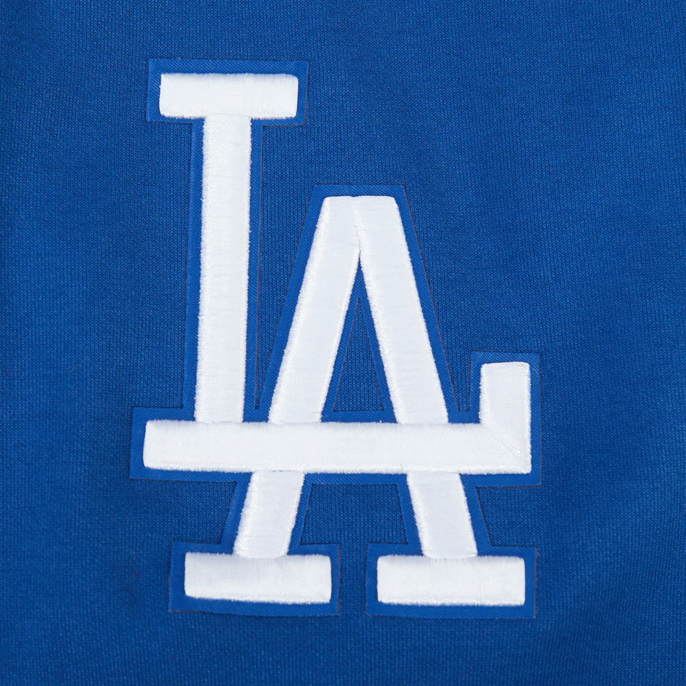 MLB LOS ANGELES DODGERS CLASSIC CHENILLE MEN'S DK FZ HOODIE (DODGER BLUE) - Image 7