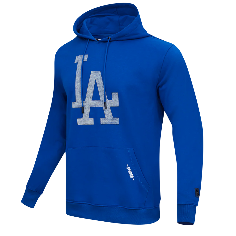 MLB LOS ANGELES DODGERS VARSITY BLUES MEN'S PULLOVER HOODIE (DODGER BLUE) - Image 2