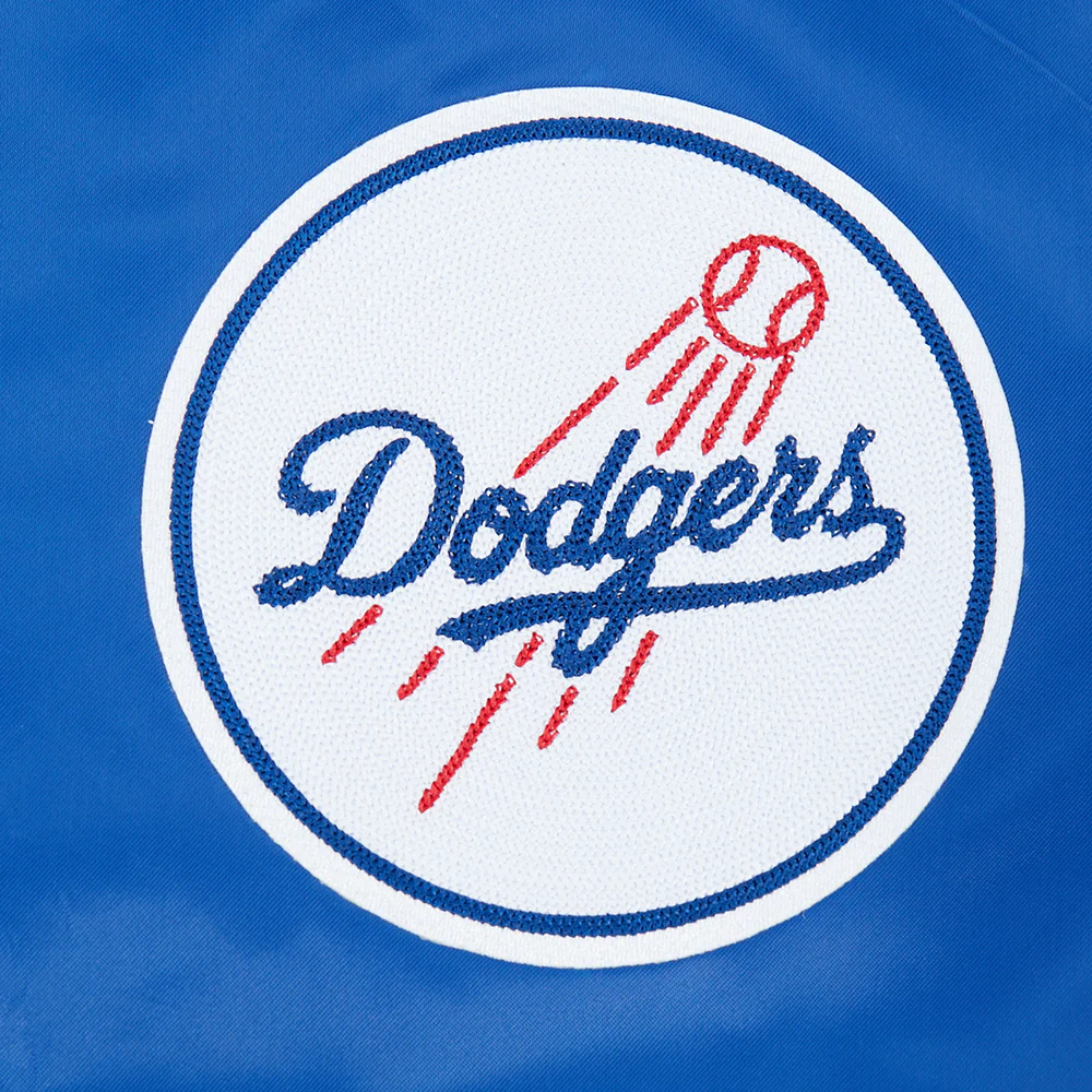 MLB LOS ANGELES DODGERS CITY ARCH MEN'S SATIN JACKET (DODGER BLUE) - Image 6