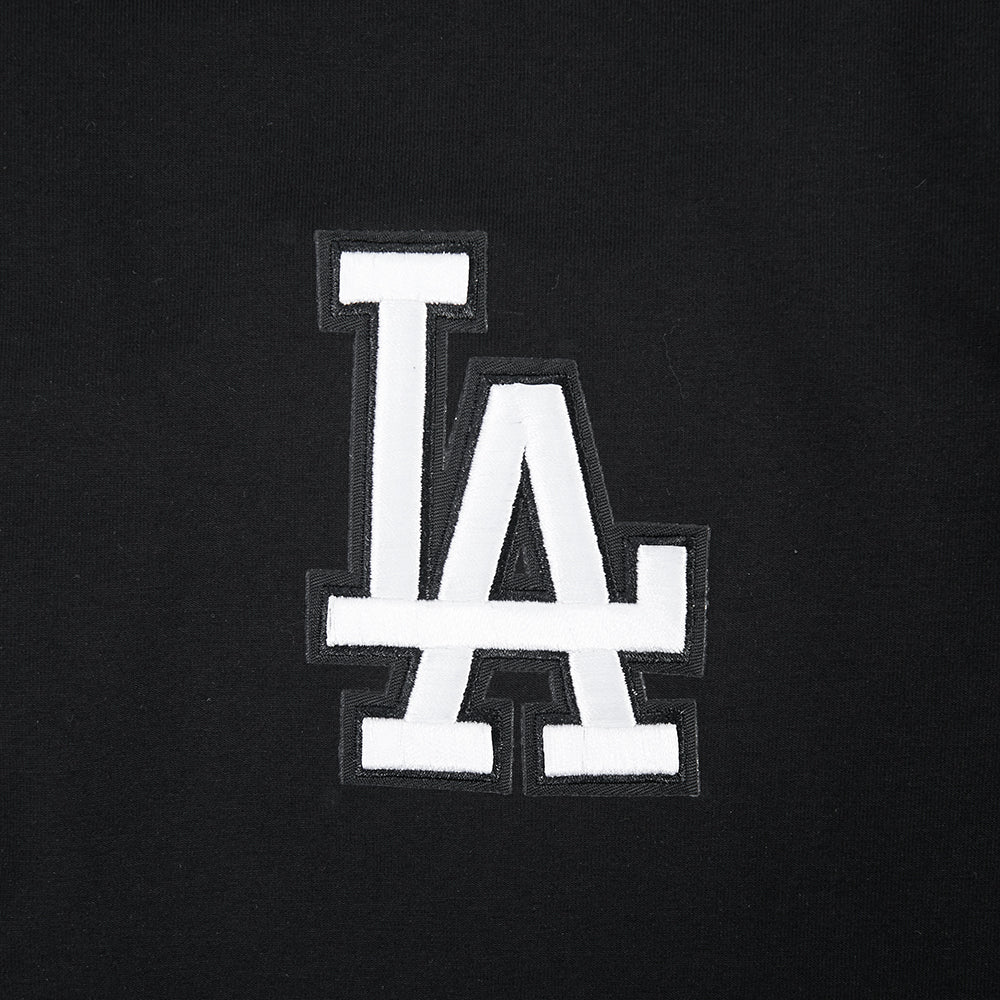 MLB LOS ANGELES DODGERS WINGSPAN WOMEN'S SJ BOXY TEE (BLACK) - Image 6