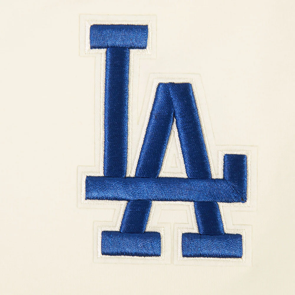 MLB LOS ANGELES DODGERS WINGSPAN WOMEN'S SJ BOXY TEE (EGGSHELL) - Image 6