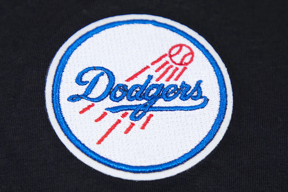 MLB LOS ANGELES DODGERS CLASSIC WOMEN'S BOXY TOP (BLACK) - Image 7