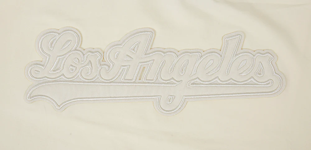 MLB LOS ANGELES DODGERS NEUTRAL WOMEN'S BOXY TOP (EGGSHELL) - Image 5