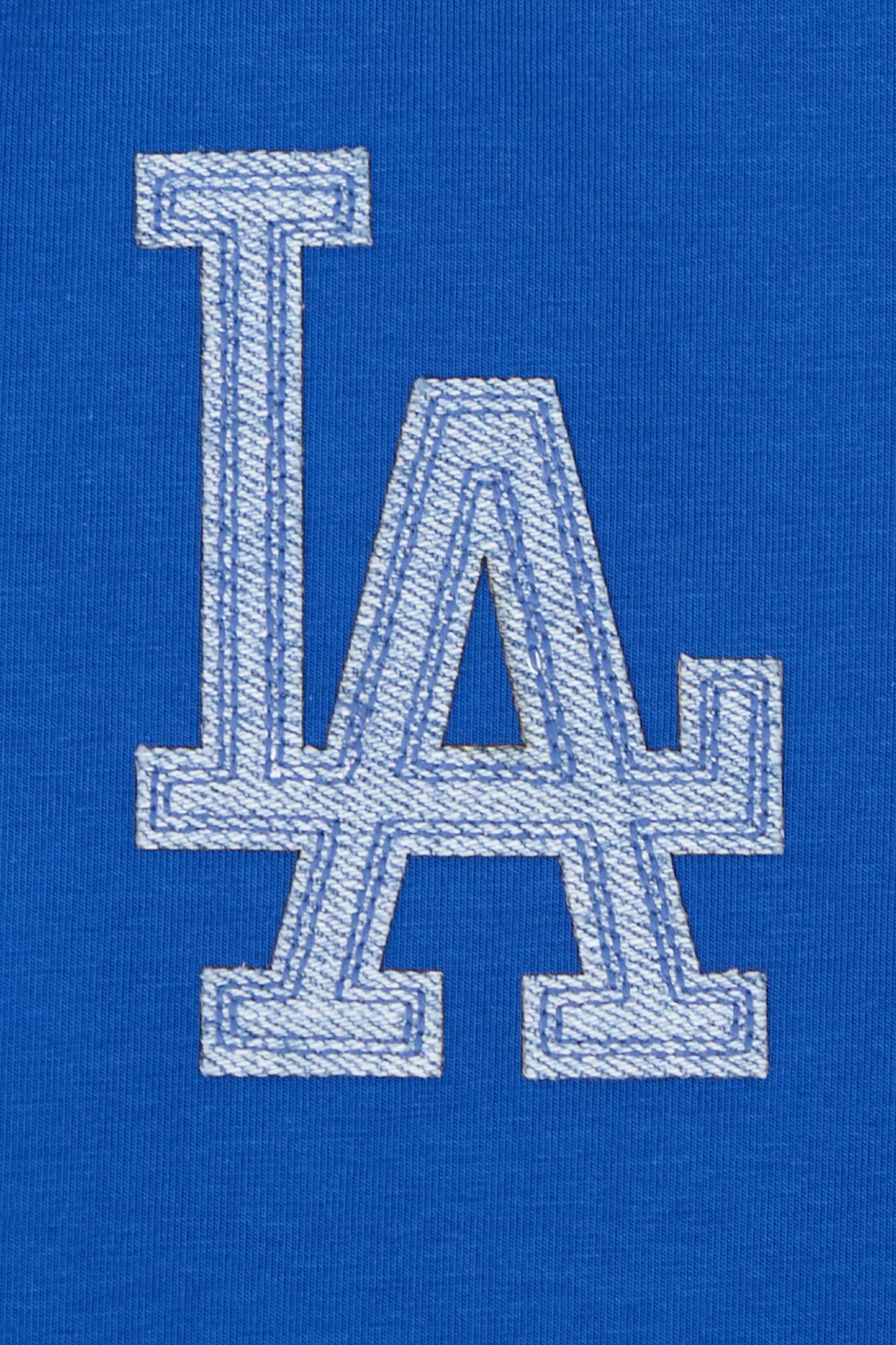 MLB LOS ANGELES DODGERS VARSITY BLUES WOMEN'S BOXY TOP (DODGER BLUE) - Image 5