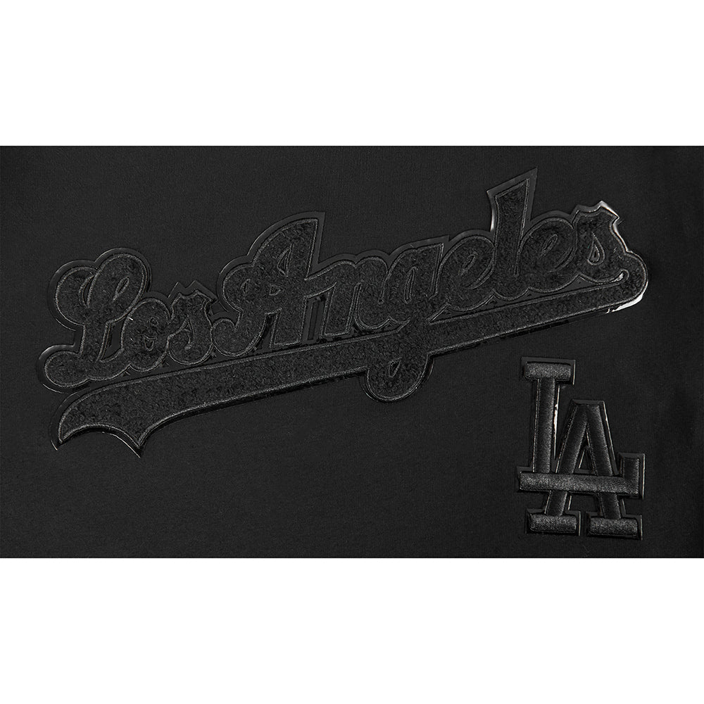 MLB LOS ANGELES DODGERS TRIPLE BLACK BIG BOYS SHORT SLEEVE TOP (BLACK) - Image 7