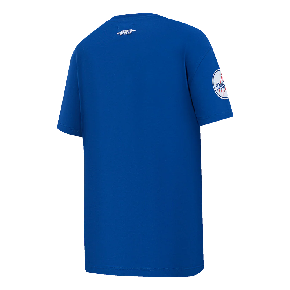 MLB LOS ANGELES DODGERS CLASSIC BIG BOYS SHORT SLEEVE TOP (DODGER BLUE) - Image 4