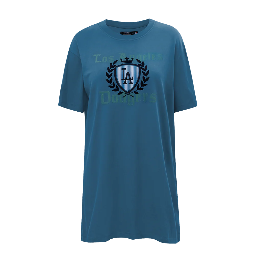 MLB LOS ANGELES DODGERS COUNTRY CLUB WOMEN'S TOP DRESS (STEEL BLUE)