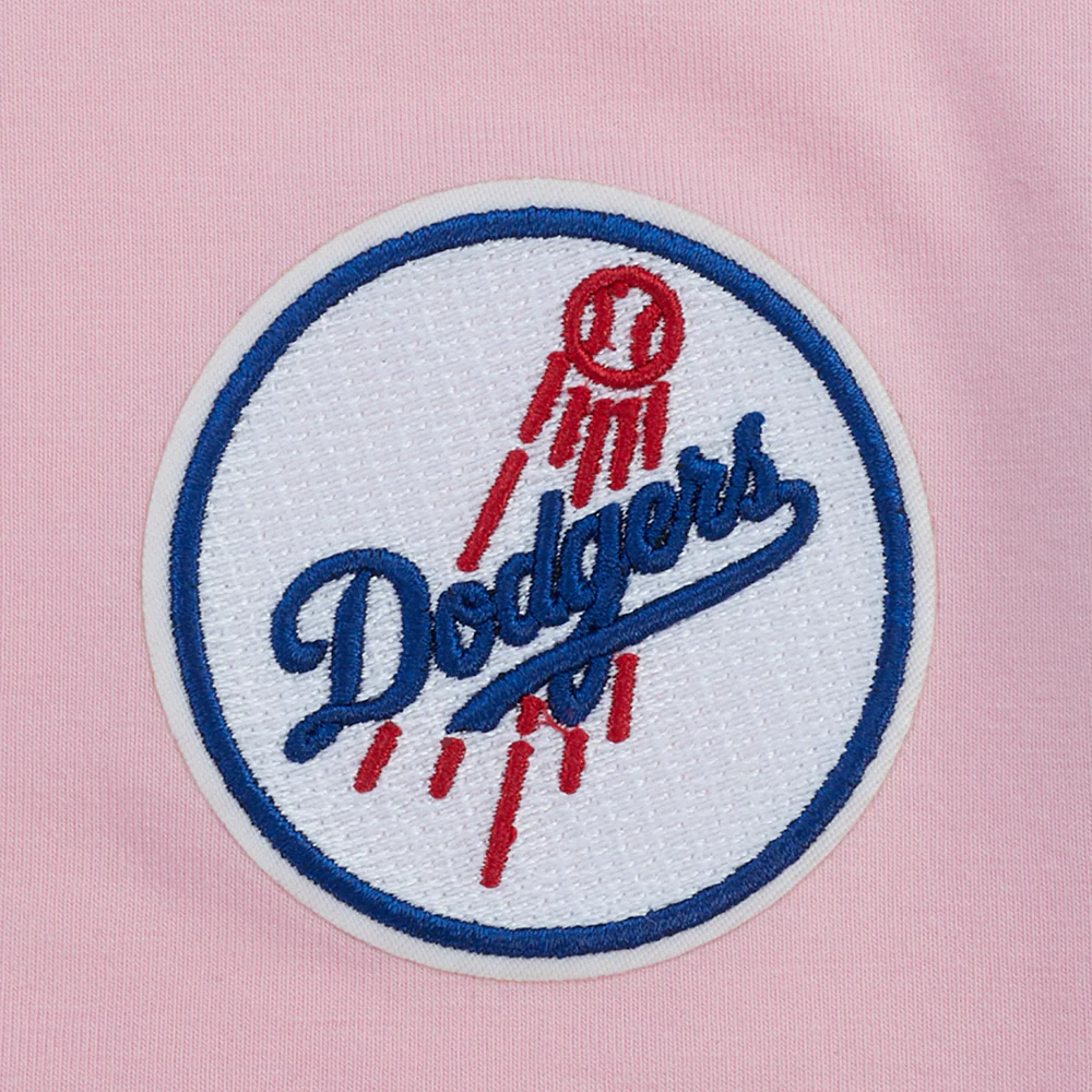 MLB LOS ANGELES DODGERS CLASSIC CHENILLE WOMEN'S BODYCON DRESS (PINK) - Image 7