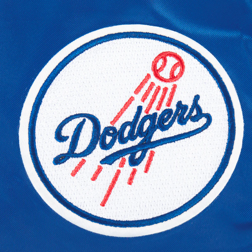 MLB LOS ANGELES DODGERS CLASSIC BIG BOYS SATIN JACKET (DODGER BLUE) - Image 7