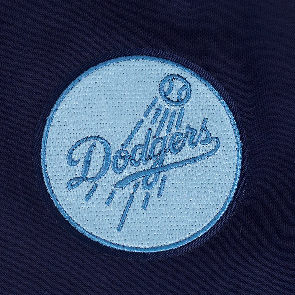 MLB LOS ANGELES DODGERS COUNTRY CLUB WOMEN'S DOUBLE KNIT CREWNECK (MIDNIGHT NAVY) - Image 6